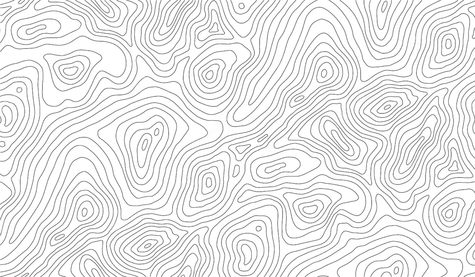 Contour Lines Background Pattern