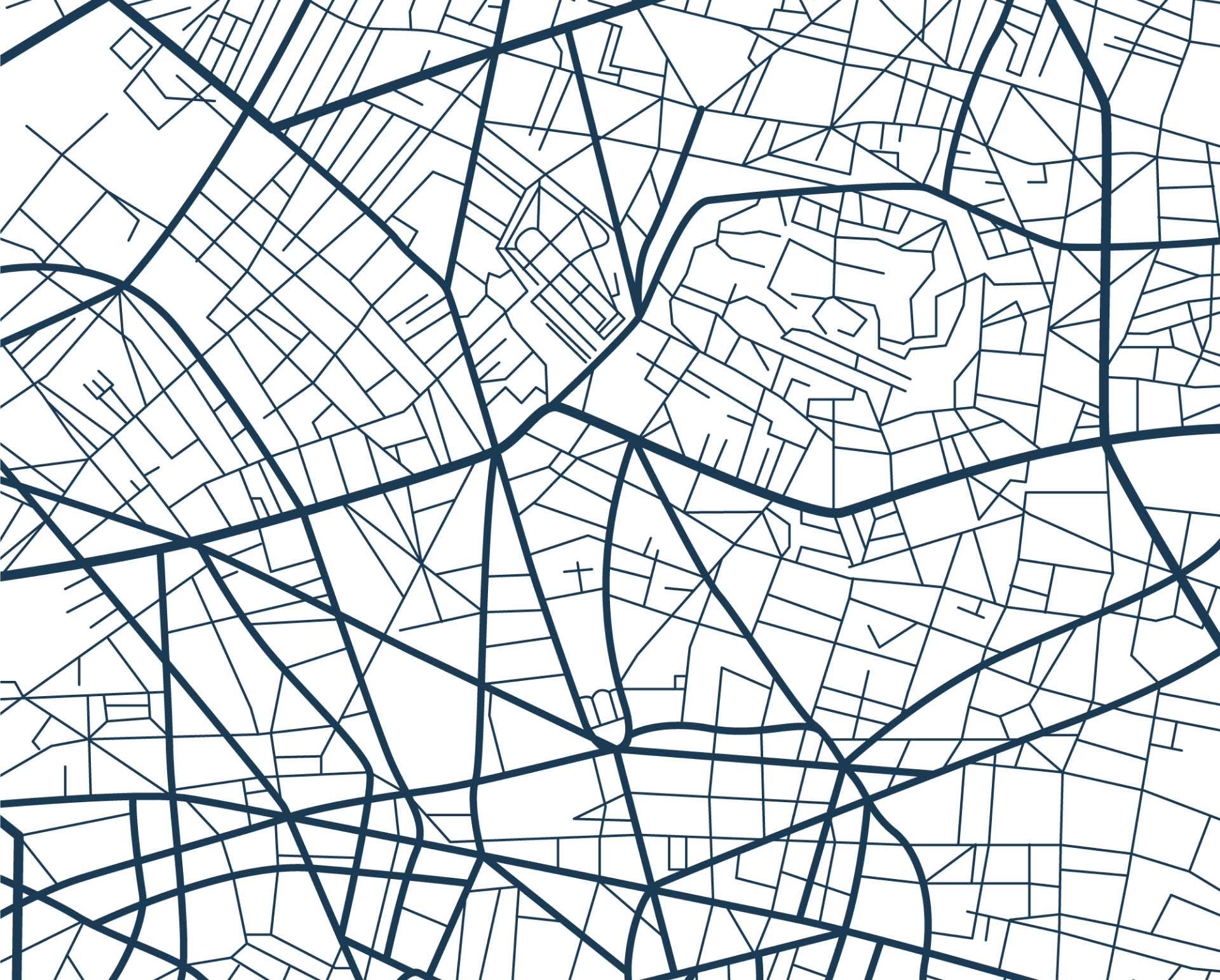 Road Map Texture