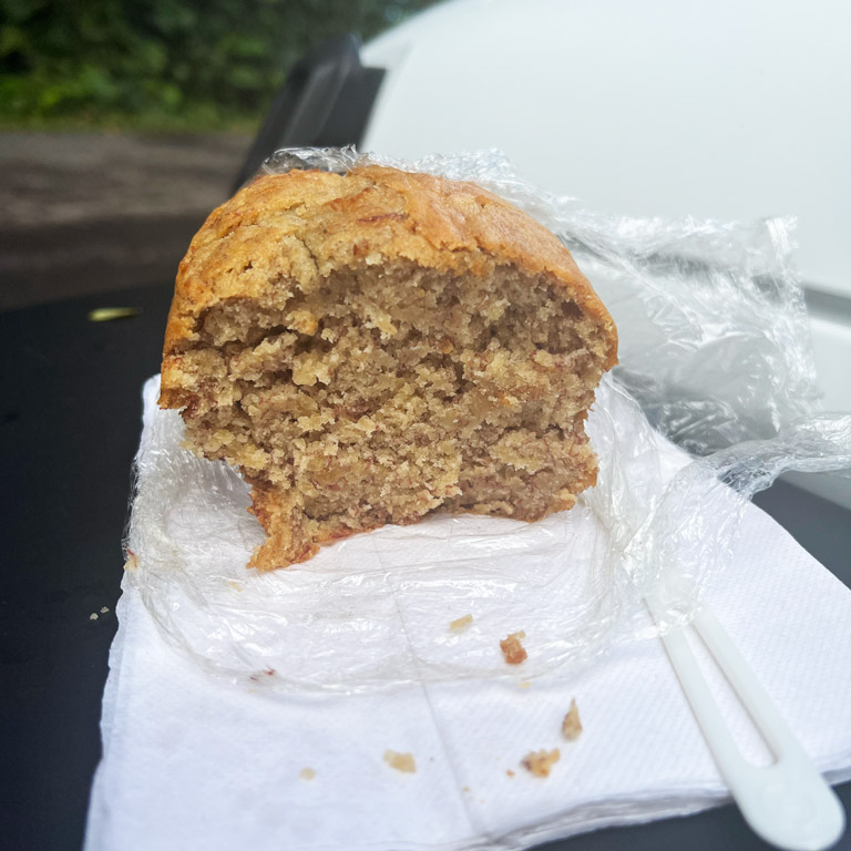 Aunt Sandy's Banana Bread, Ke'anae, Maui