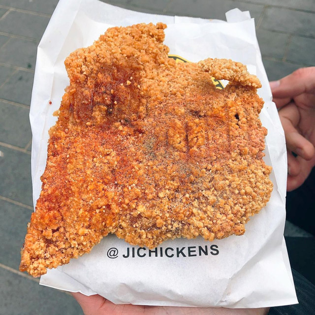 Crispy chicken breast from Good Friend Chicken