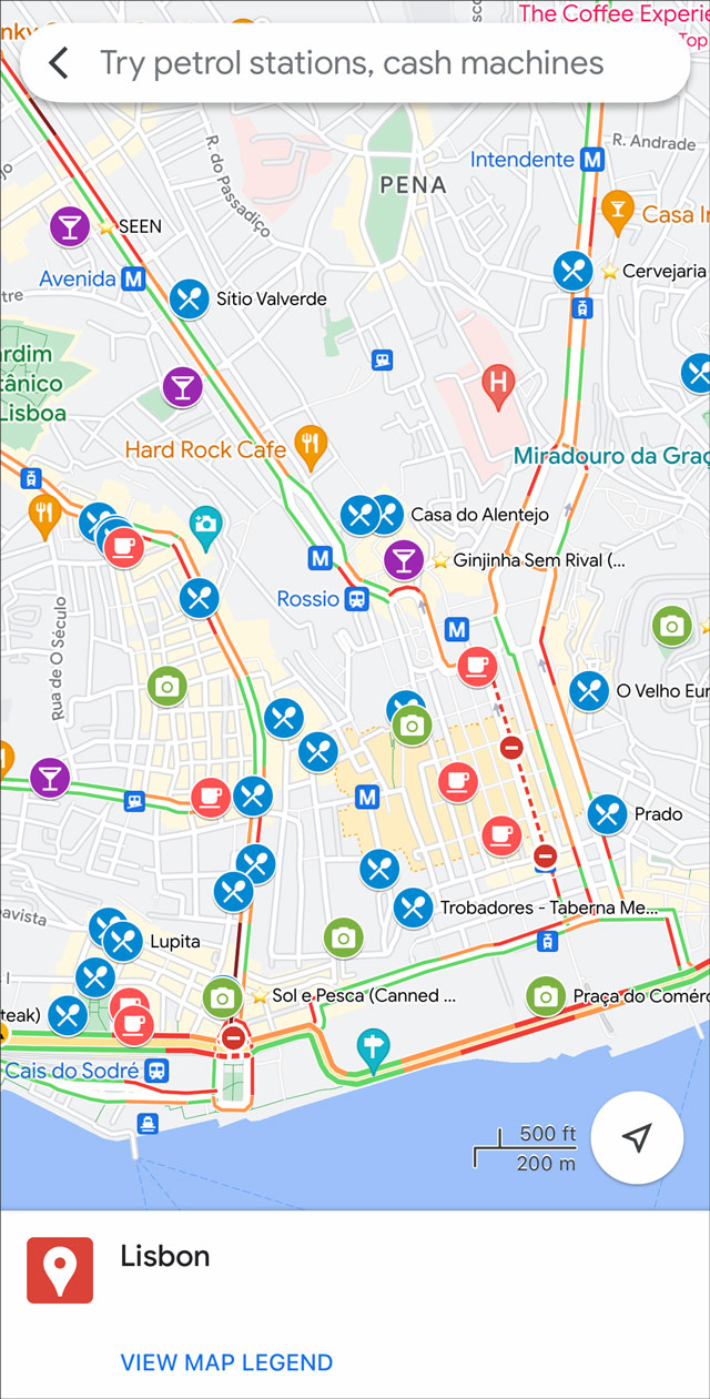 Google My Maps custom map