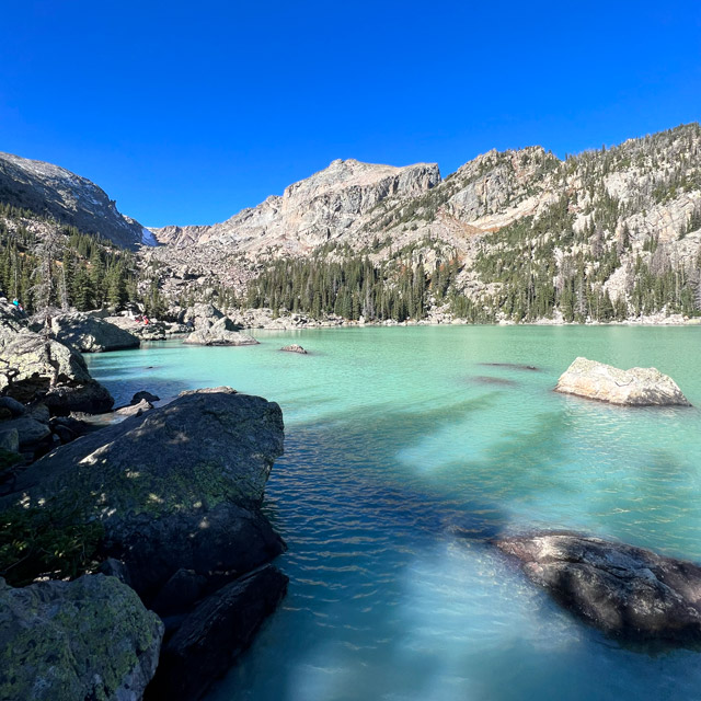 Lake Haiyaha, Rocky Mountain National Park