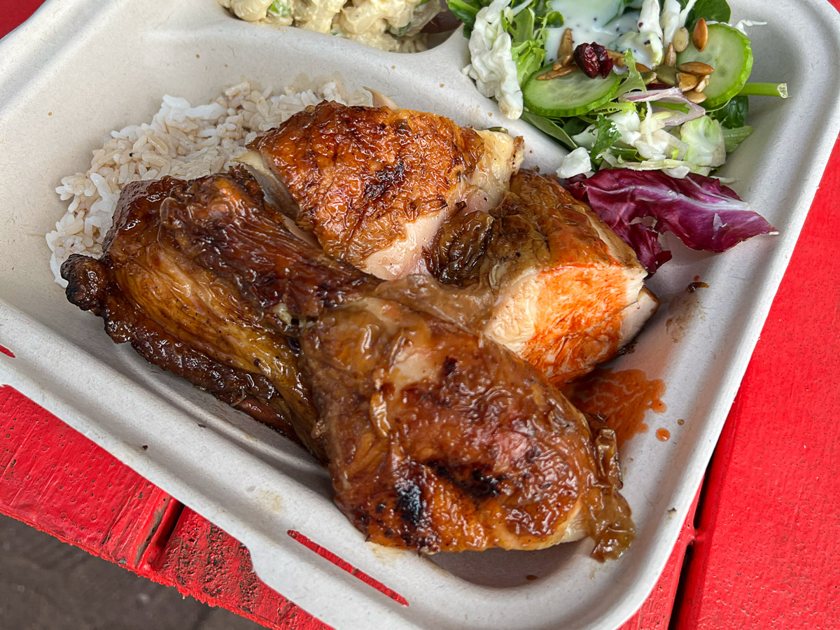 Huli Huli Chicken, Hana, Maui
