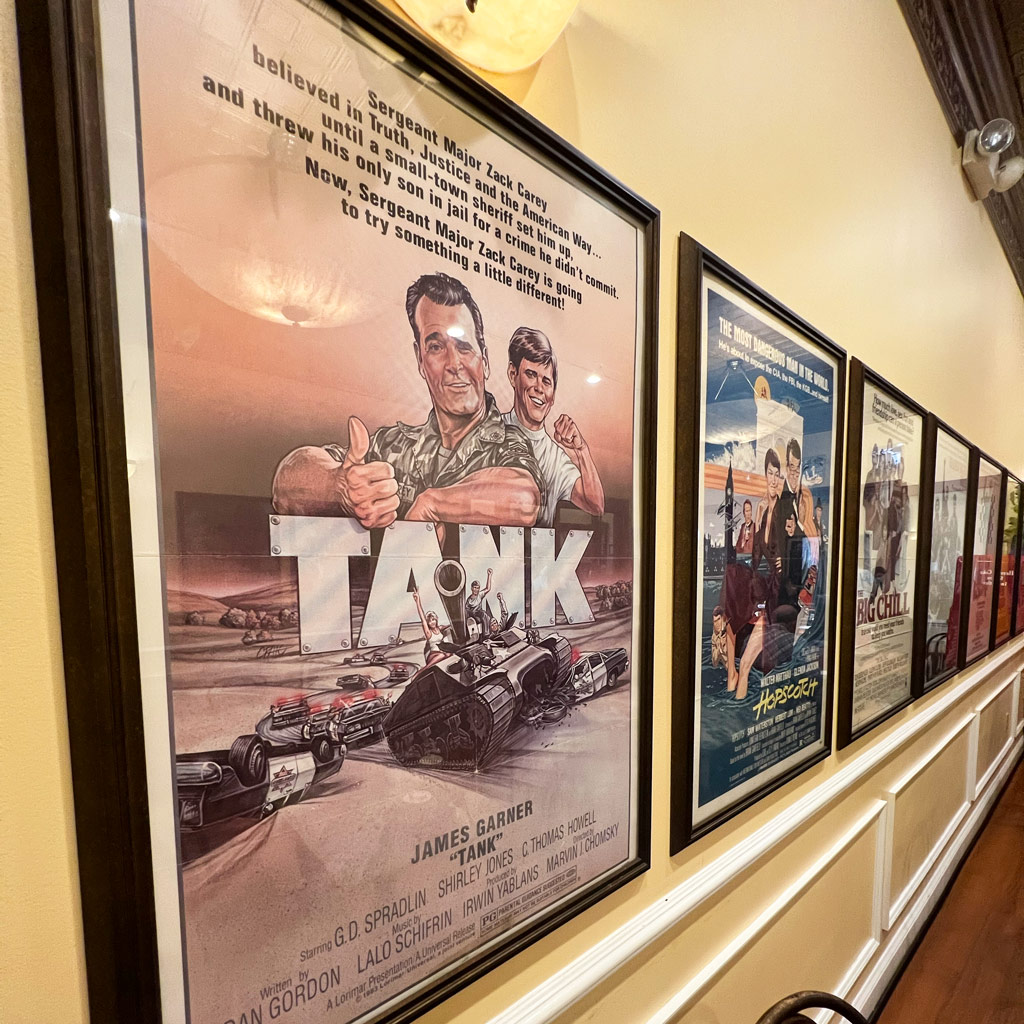 Posters at Leopold's Ice Cream, Savannah