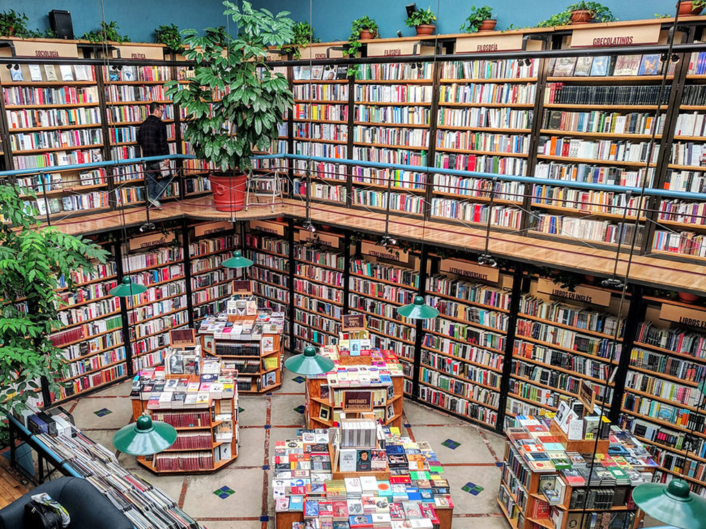 Bookstore in Polanco, Mexico City