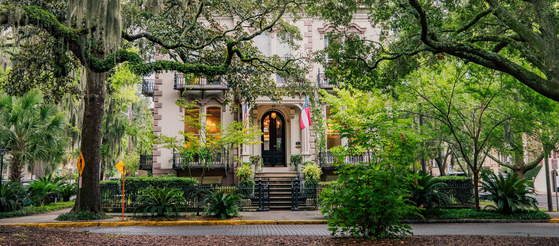 Square in Savannah, Georgia