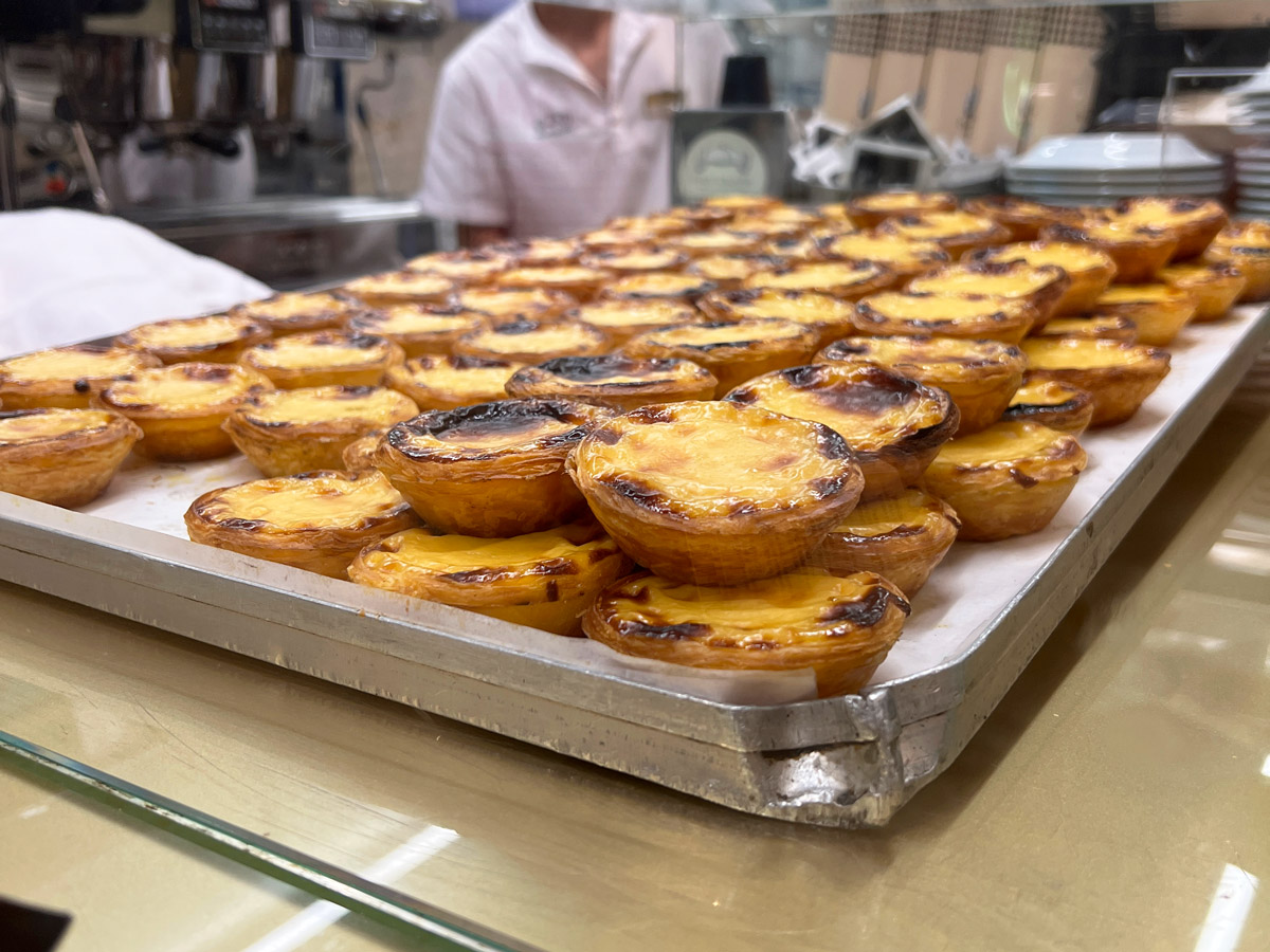 Pasteis de nata from Manteigaria, Lisbon