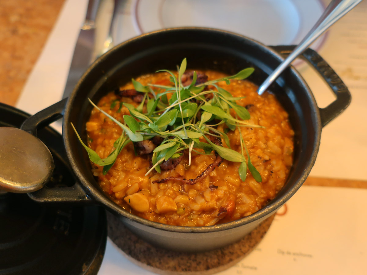 Octopus rice from Tapisco, Lisbon