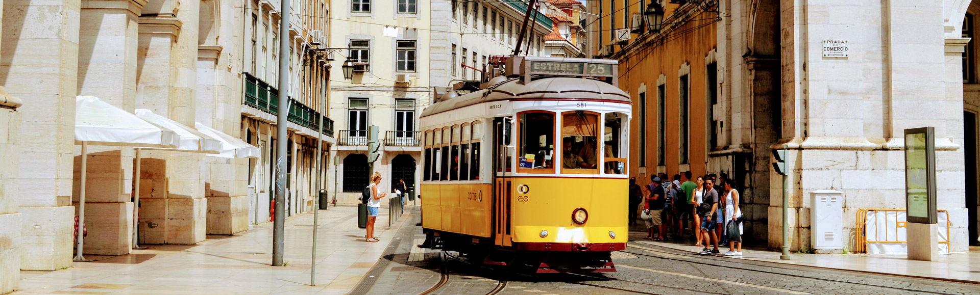 Historic Remodelado Tram in Lisbon