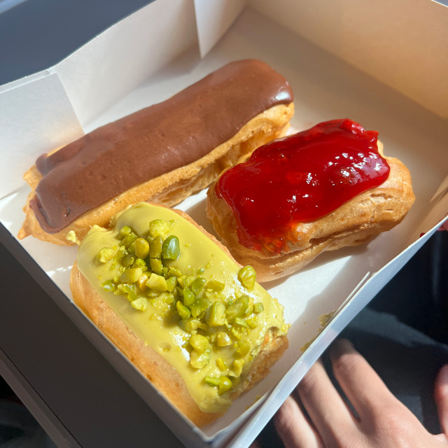 Eclairs from Leitaria da Quinta do Paço, Porto